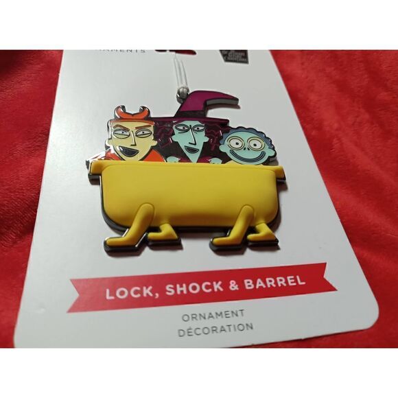 Hallmark Lock Shock & Barrel Nightmare before Christmas Ornament 2HCM9598 - Picture 2 of 4